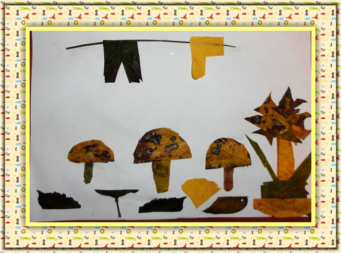 5感恩的心树叶作品.jpg