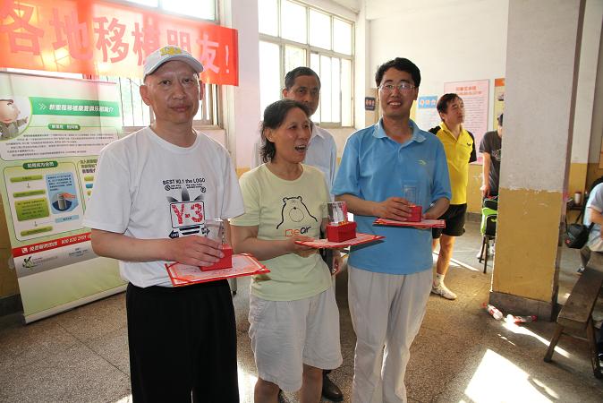 团体第三名