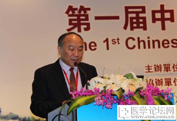 20140822图四：本届大会主席、中国医师协会副会长郑树森院士作专家报告(摄影 孟雪飞)_副本.jpg