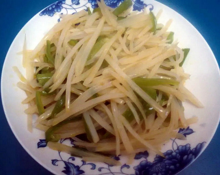 青椒土豆丝