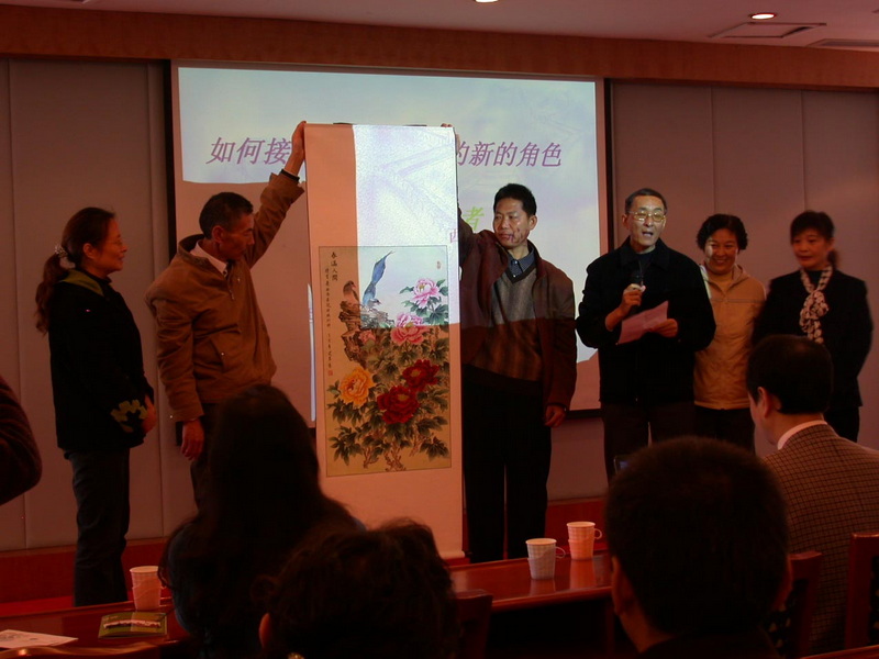 重庆肝移植受者联谊会　北京肝友代表贺新生