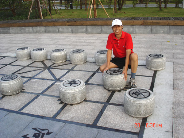 我和不凡去晨练