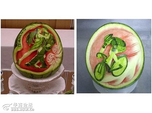 你会切西瓜么？看了之后你就发现你不会了，哈！