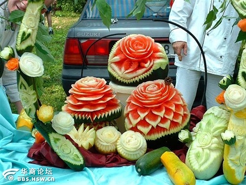 你会切西瓜么？看了之后你就发现你不会了，哈！